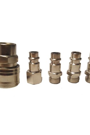 5Pc Chrome Air Quick Release