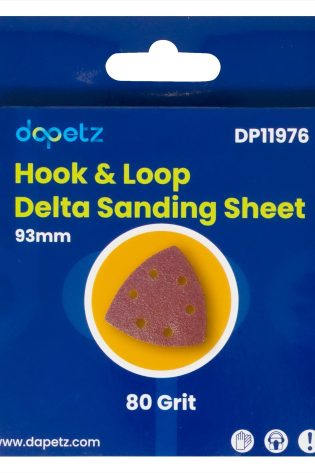 5x Sand Paper Pads 93mm