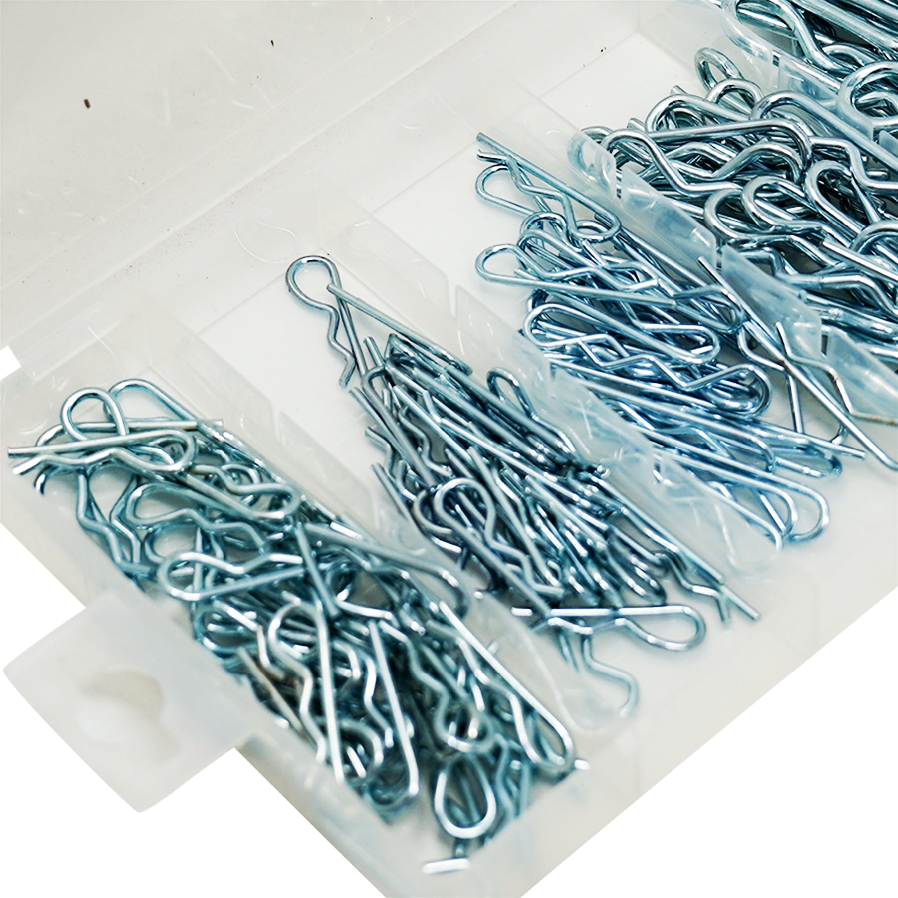 Hitch R Clip and Hair Pin Set - 150pc Assortment with Cotter & Lynch Pins By Dapetz - Image 4