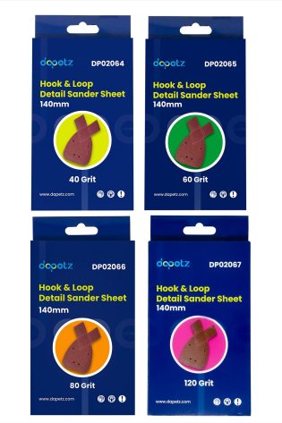 40Pc Mouse Sanding Sheets