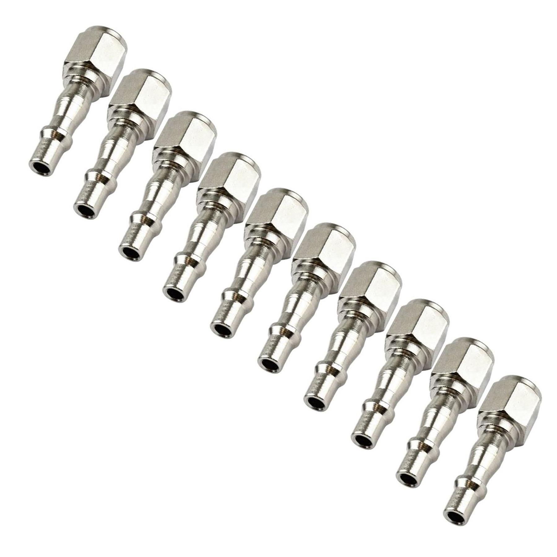 Air Line Hose Fitting Connector Female 1/4" Thread Bayonet For PCL Vertex 10Pcs - Image 9