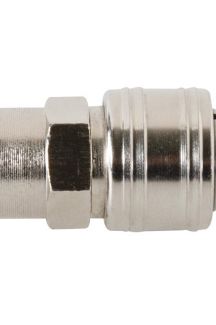 Female Euro Air Line Hose Fitting Connector Quick Release Coupler 1/4" BSP 3Pcs - Dapetz