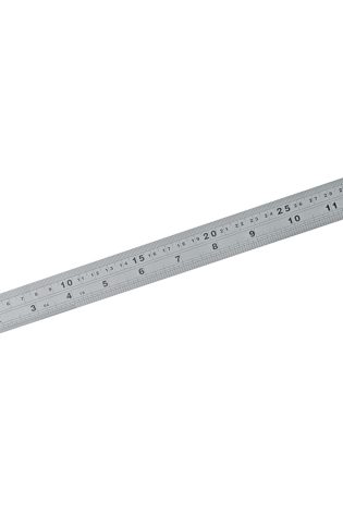 Double Side Metal Ruler