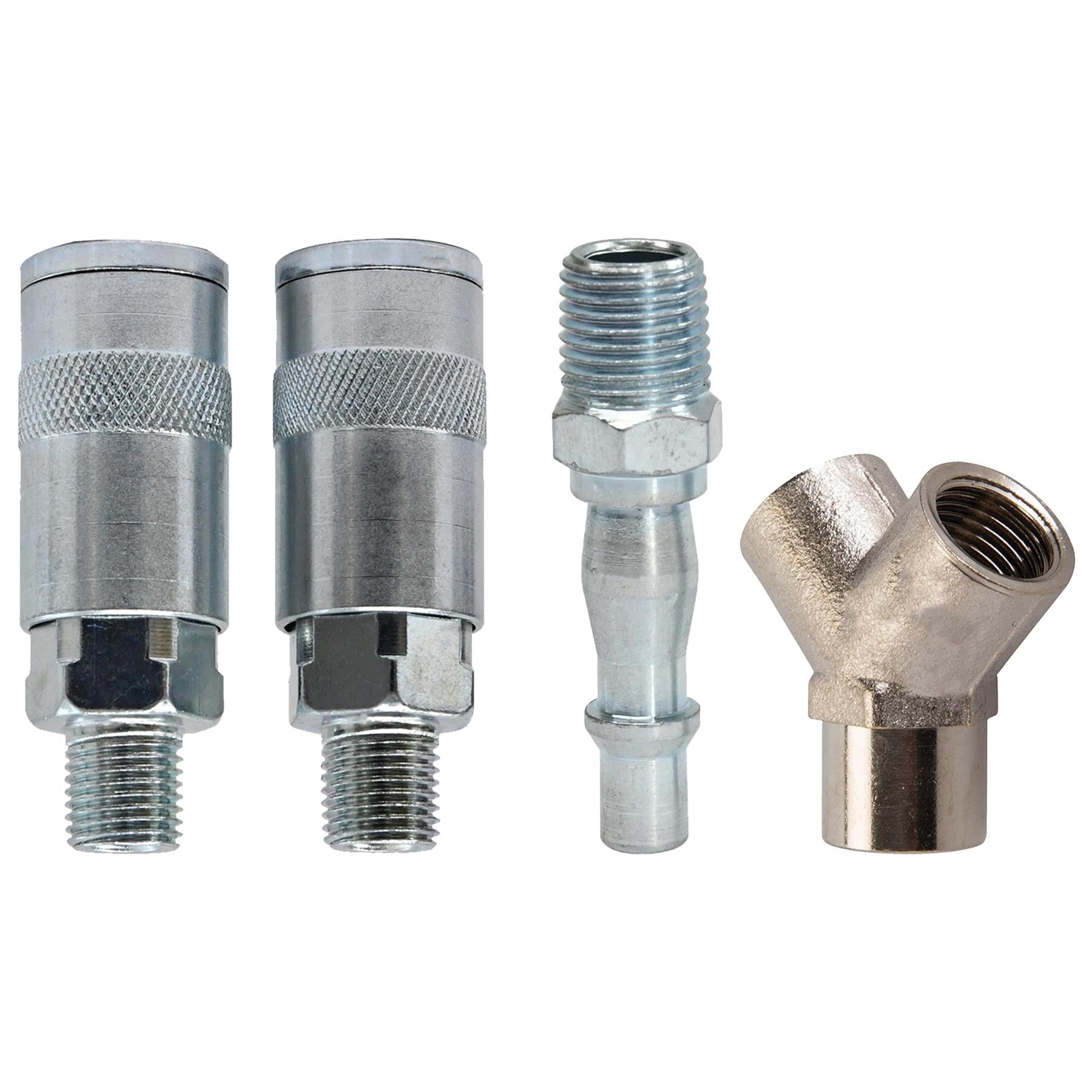 Air Line 3 Way Y Connector 1/4" BSP Hose Airline Splitter Manifold Joint Fitting by Daptez - Image 8