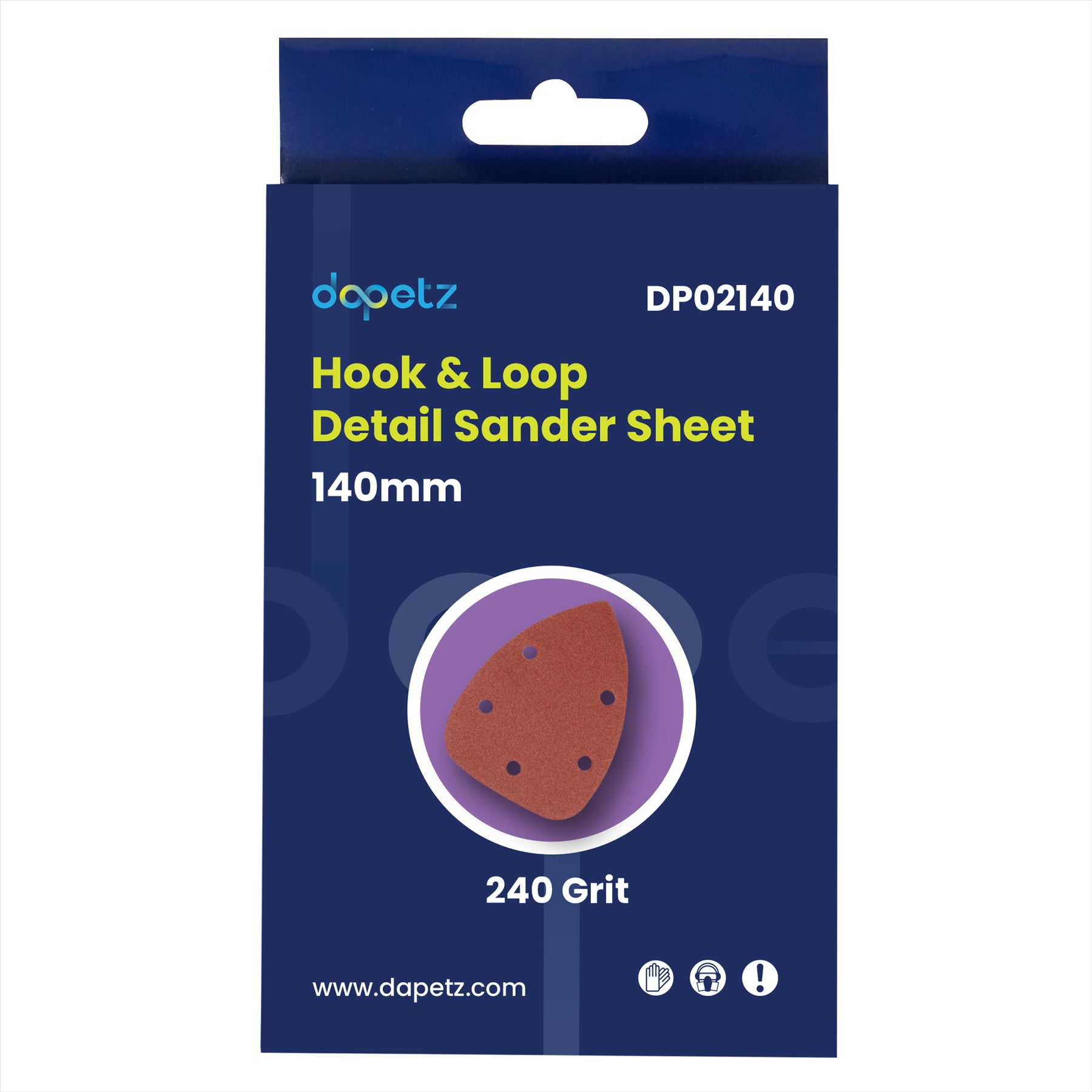 Sanding Sheets Mouse Detail 240 Grit Triangular Sander Pads 10 Pack - Image 8