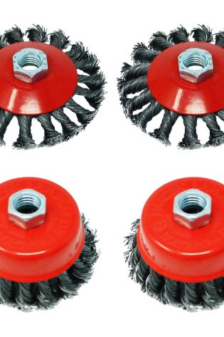 Crew Twist Knot Wire Wheel Cup Brush