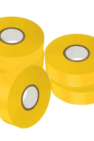 19mm x 33m 5Pc Yellow Electrical