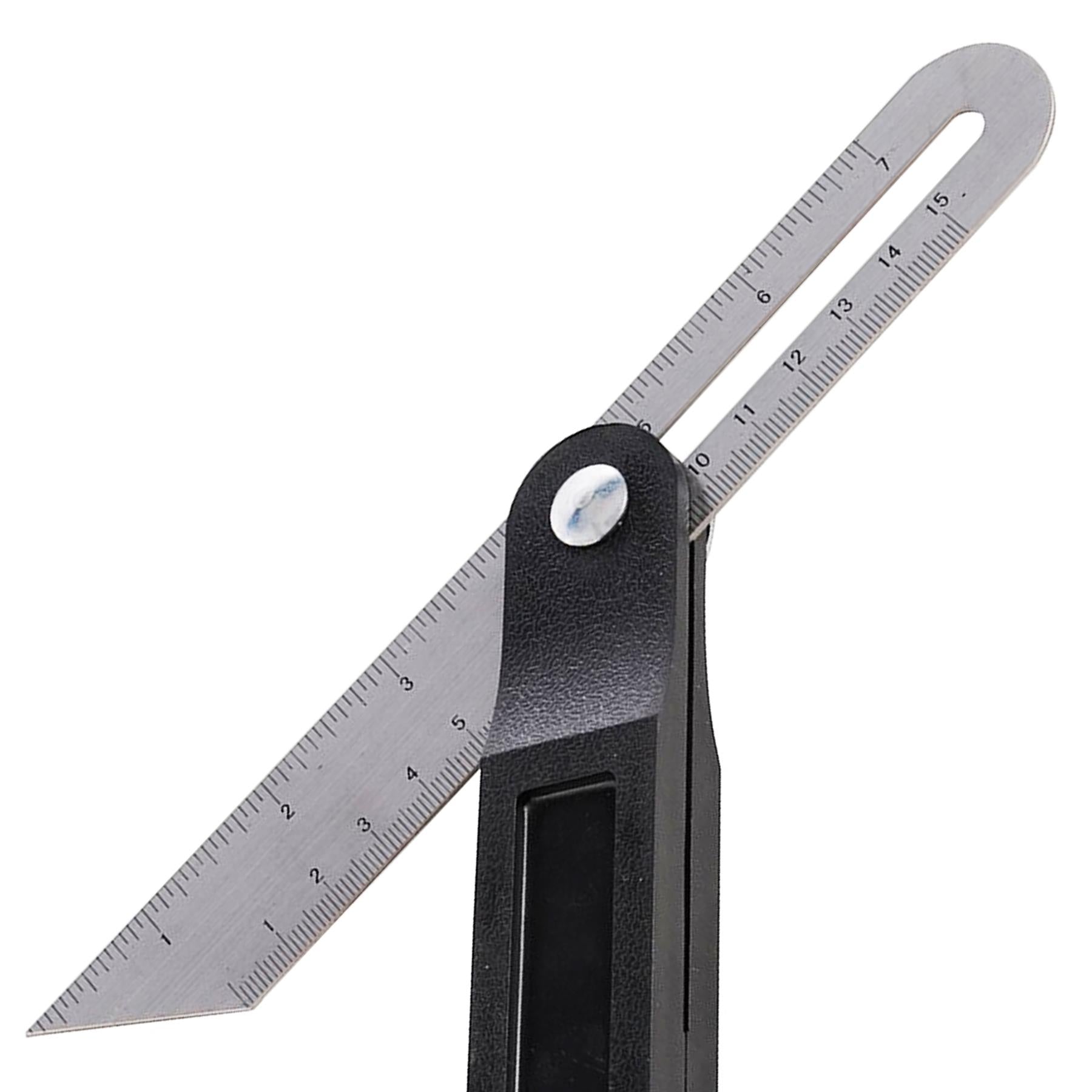 Adjustable Bevel Level Sliding Carpenters Gauge Angle Finder Wood Marking Tool By Dapetz - Image 8