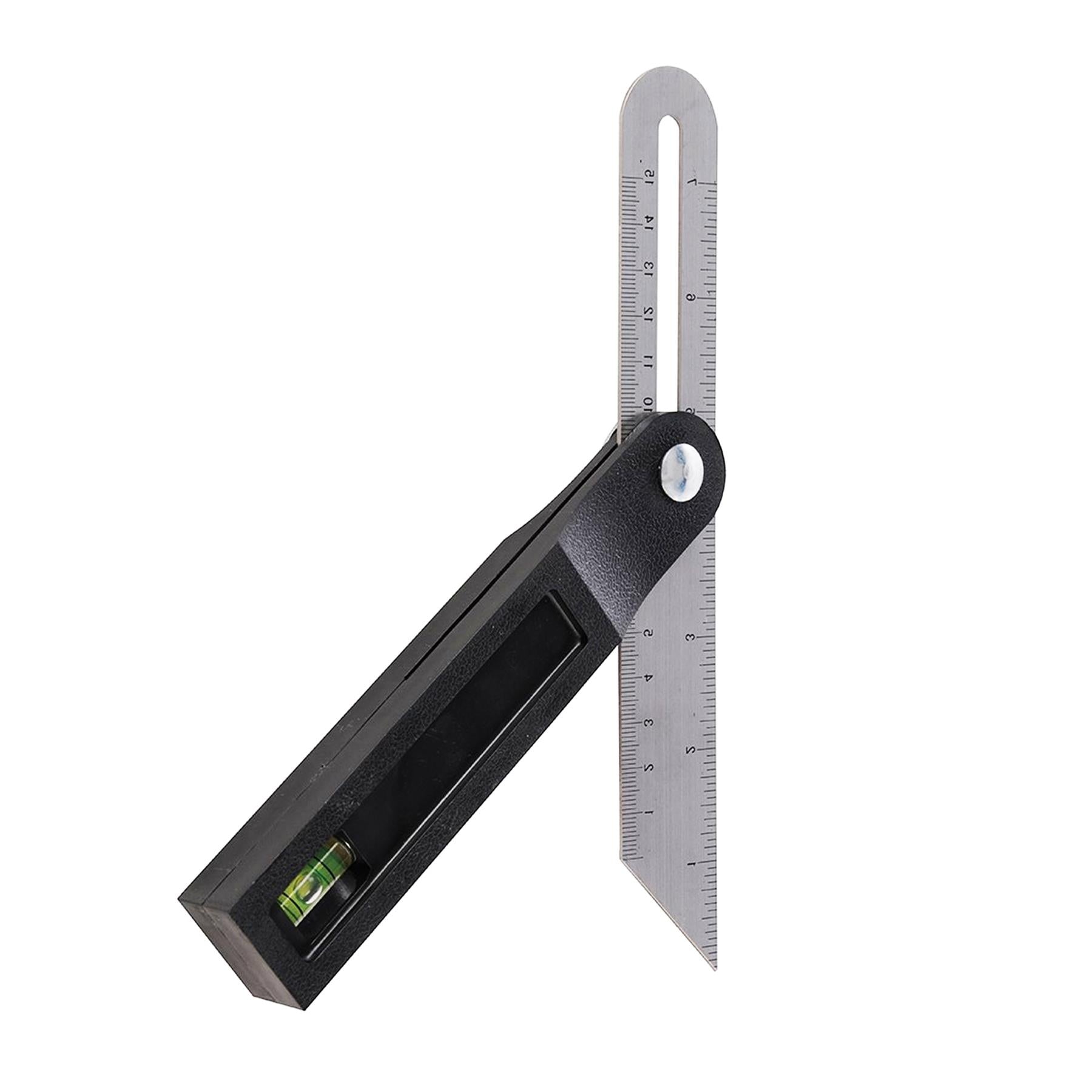 Adjustable Bevel Level Sliding Carpenters Gauge Angle Finder Wood Marking Tool By Dapetz - Image 9