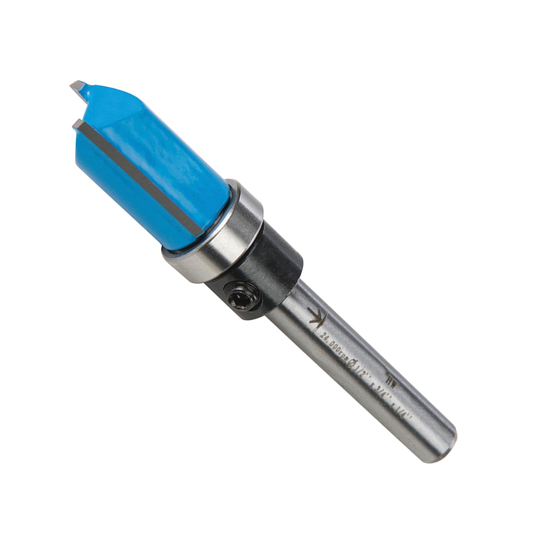 1/4" inch Shank Template Cutter Router Bit TCT 1/2" x 3/4" x 1/2"Twin Fluted Jig - Image 5