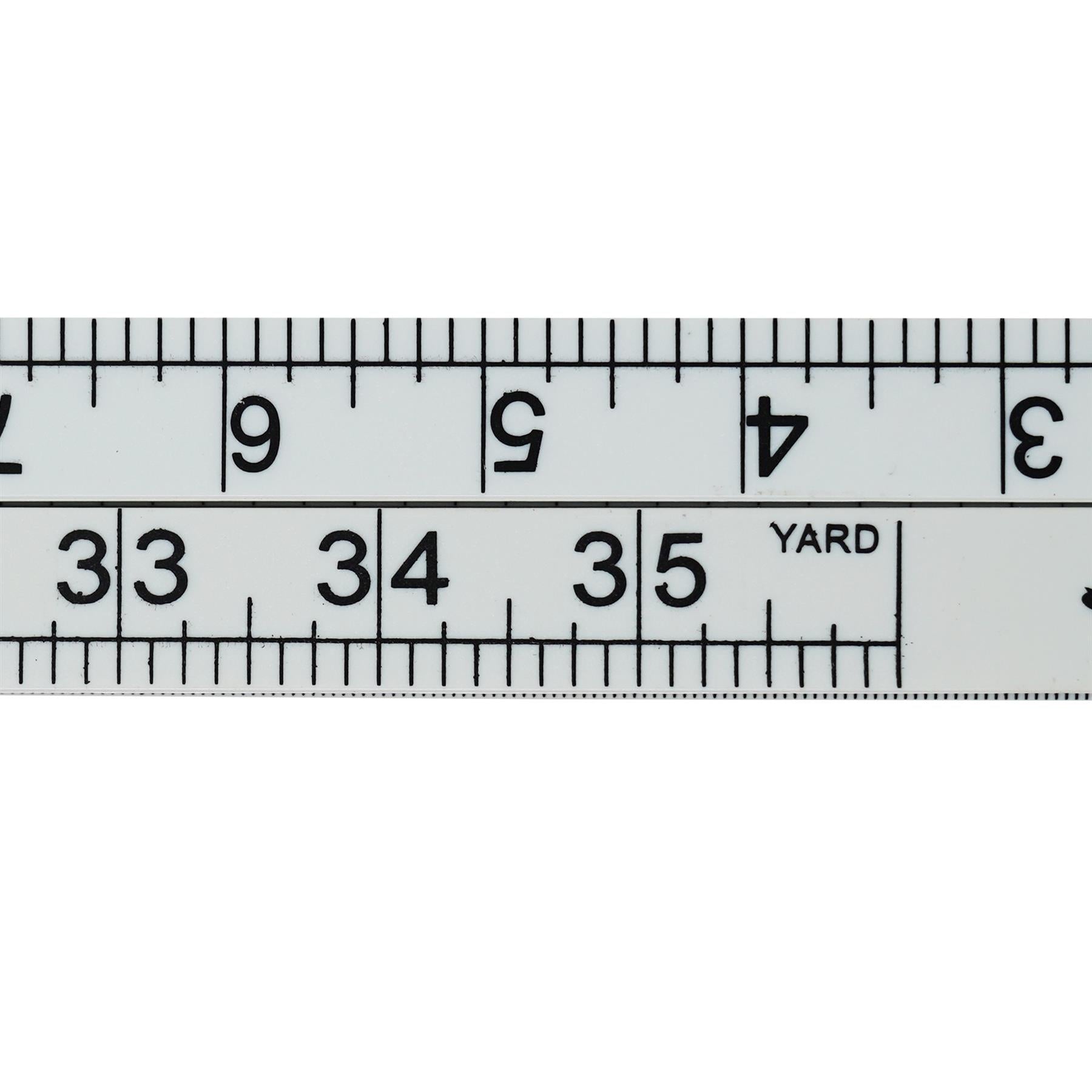 1m Folding Ruler Plastic Rule Measure 3ft Yellow 1000mm - Image 8