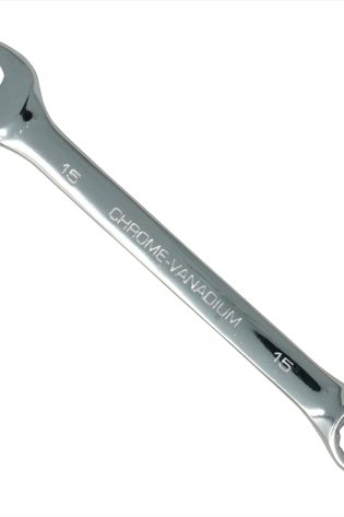 15mm Combination Spanner Open & Ring