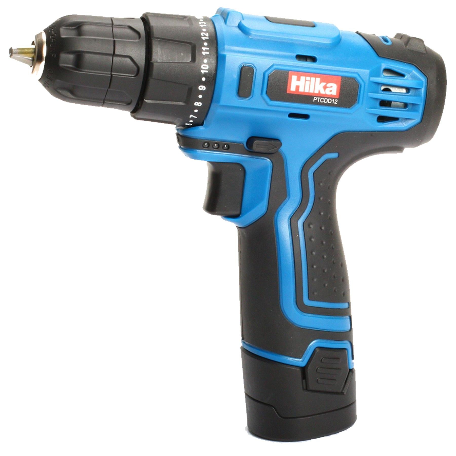 12V Lithium Li-ion Cordless Rechargable Drill Driver Screwdriver