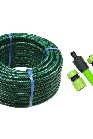 15M REINFORCED GARDEN HOSE PIPE
