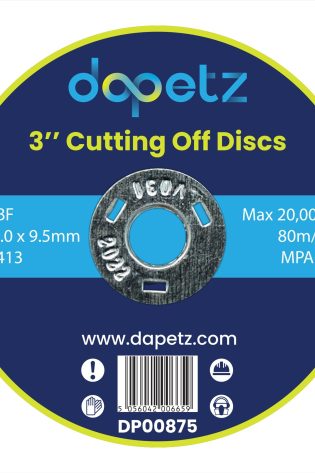Air Cut Off Tool Discs for Exhaust Pipes