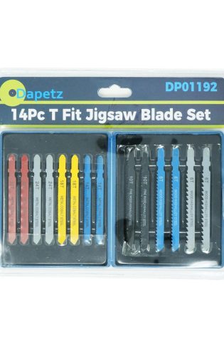 14Pc Assorted Jigsaw Blade