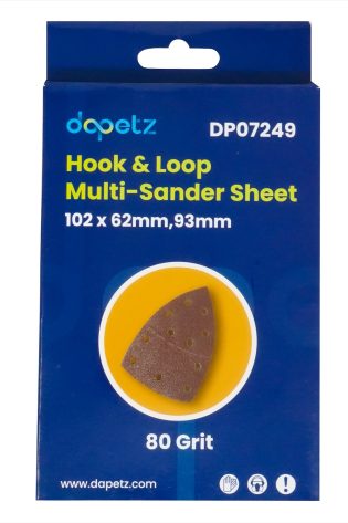 Hook & Loop Multi-Sander Sheets