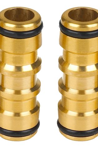 2 x Solid 1/2" Brass Quick