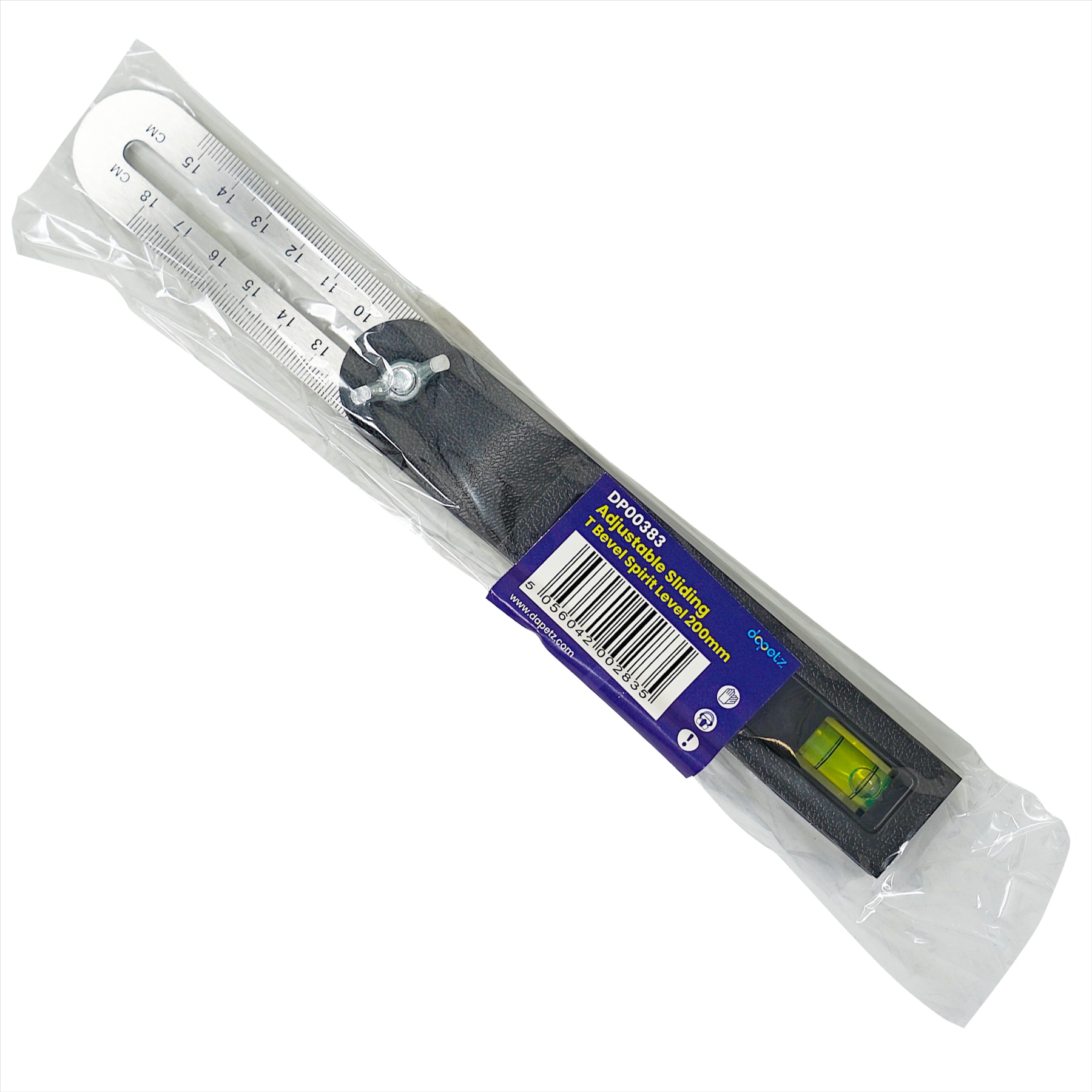 Adjustable Bevel Level Sliding Carpenters Gauge Angle Finder Wood Marking Tool By Dapetz - Image 2