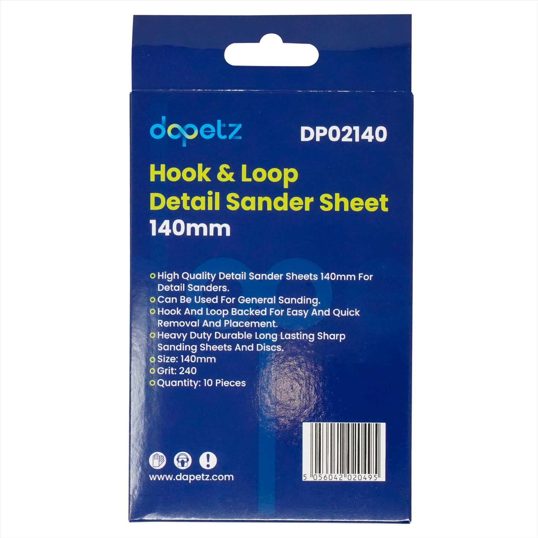 Sanding Sheets Mouse Detail 240 Grit Triangular Sander Pads 10 Pack - Image 3