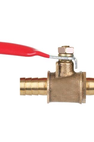 Brass Inline Shut-off Ball Valve