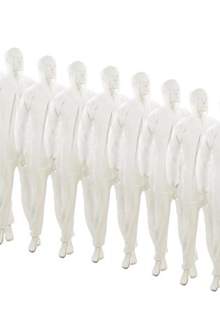 20 x Disposable Paper Suit