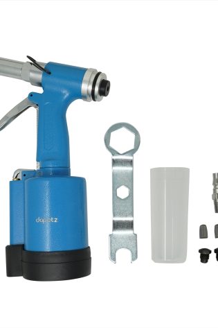Air Hydraulic Pneumatic Pop Riveter Rivet Gun Power - 3/16", 5/32", 1/8", 3/32" Sizes by Daptez - Dapetz