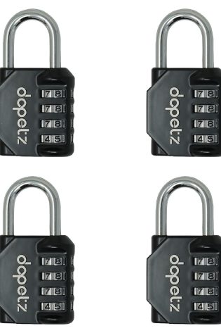 4X Digit Combination Padlock