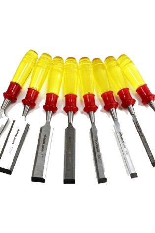 Wood Chisel Set Work