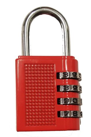 4 Digit Combination Padlock