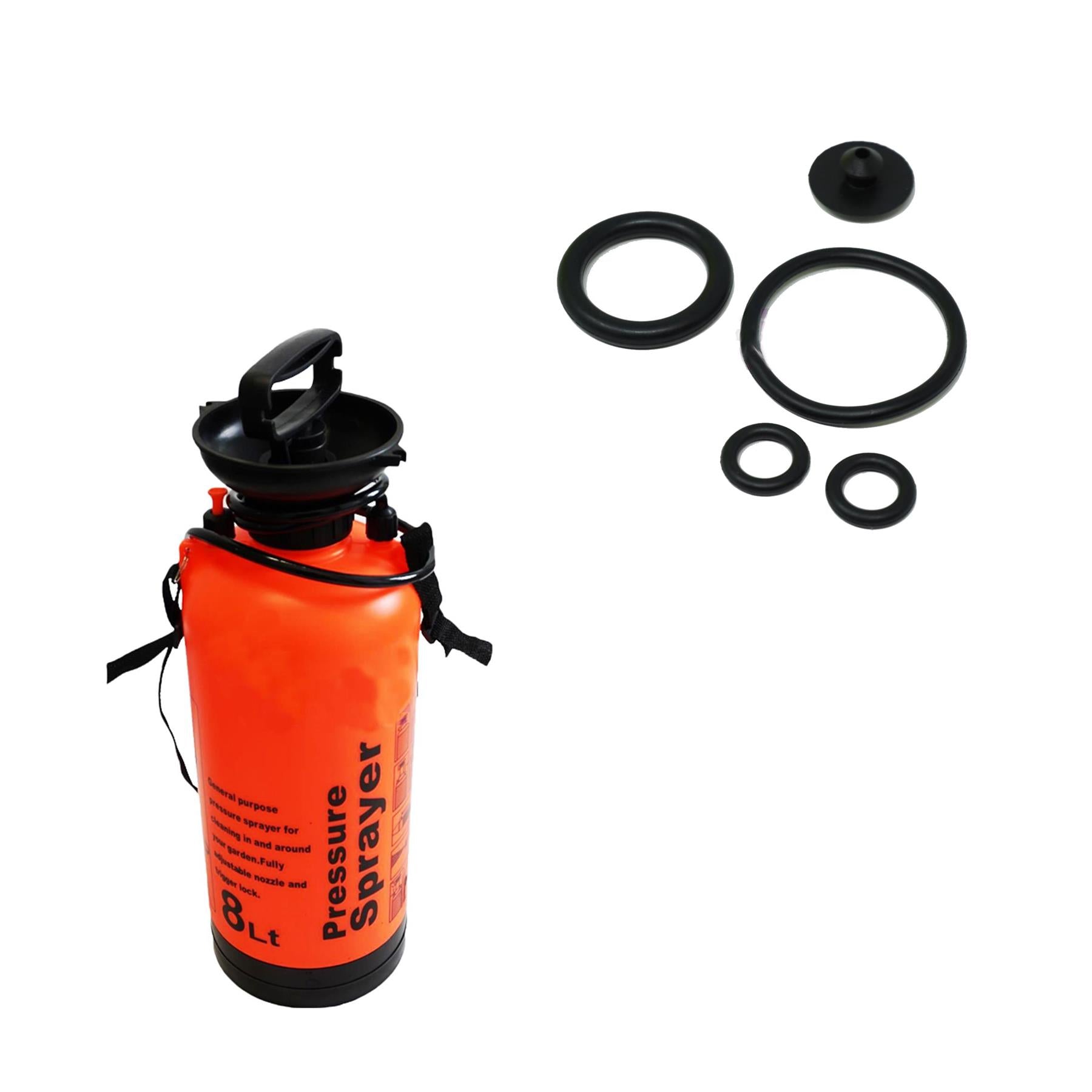 Garden High Pressure Sprayer 8L Knapsack Chemical Weed Killer Fence Water Pump - Image 7