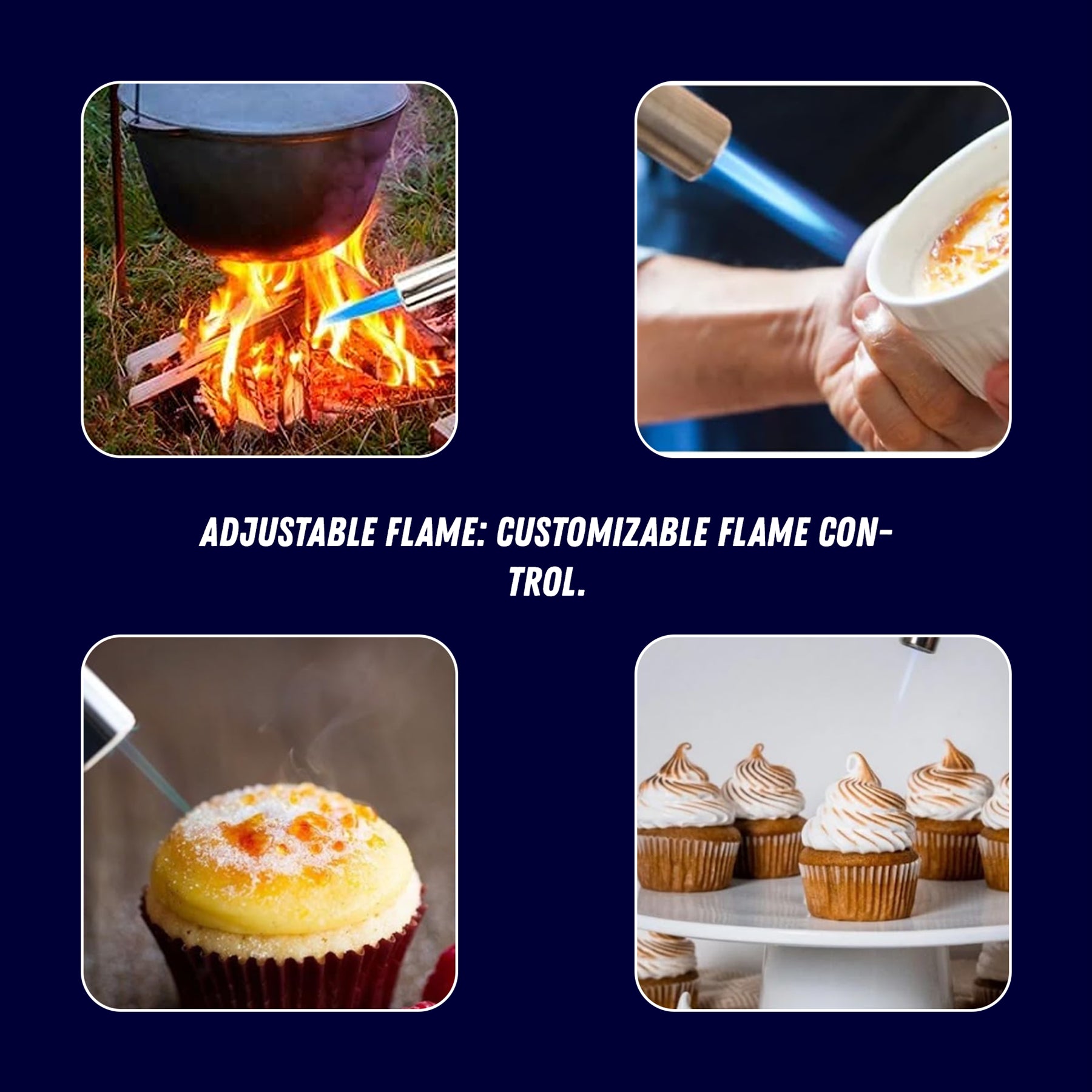 Blow Torch Burner Welding Auto Ignition Soldering BBQ Flame Thrower MultiPurpose - Image 5