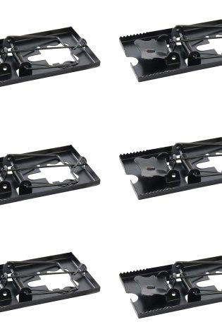 6 Pcs Metal Mouse Trap