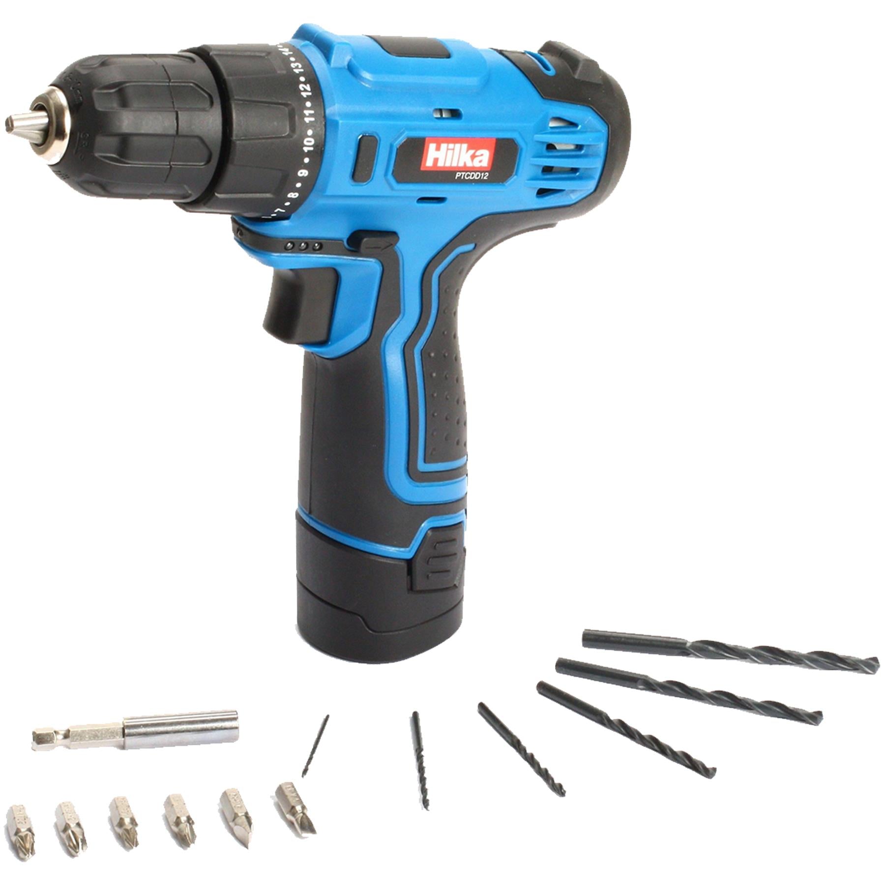 12V Lithium Li-ion Cordless Rechargable Drill Driver Screwdriver - Image 2
