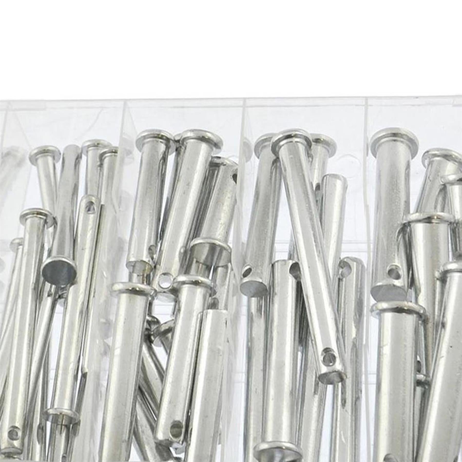 60pc Clevis Pin 5 6 8 10 12 mm Shackle Assorted + Case Farming Sailing - Image 5